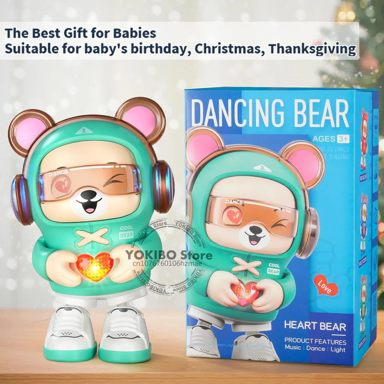 Dancing Bear Robot™ - Develop motor skills - Dancing Toy Doll