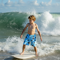 Thumbnail for SunnySplash – Lightweight & Comfortable – Boys' Swim Trunks