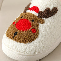 Thumbnail for Northern Lights Kids - Warm & Festive - Plush patterned Christmas slippers