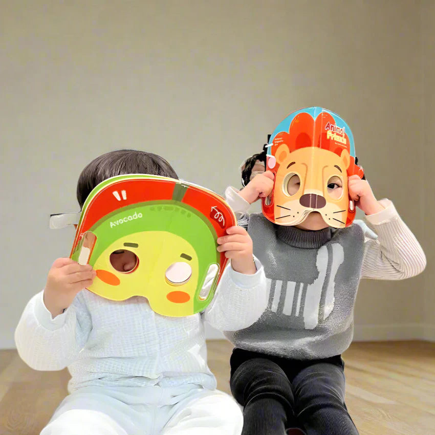 Mask Book™ – Baby learns first impressions - Fabric Mask Book