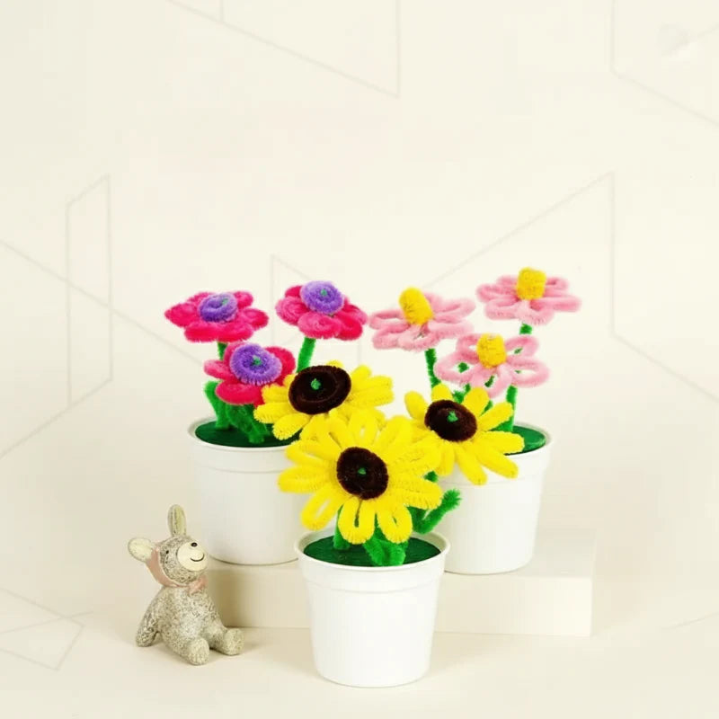 CraftBloom – Colorful & Creative – DIY Flower Pot Craft Kit