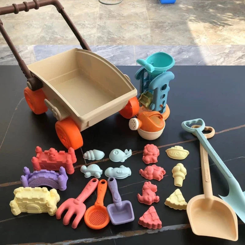 Beach Cart Set™ – Summer Sand Fun - Beach Game Set