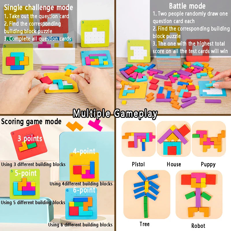 Tangram Puzzle™ - Brain Breaker - Thinking Puzzle