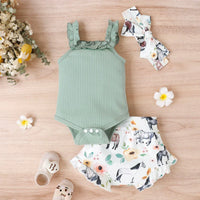 Thumbnail for Baby Girl Summer Outfit – Cute and lightweight – Baby clothing set