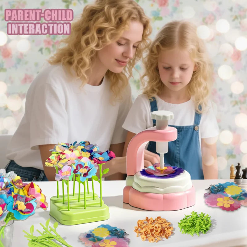DIY Flower Bouquet Toy – Creative and Interactive – Craft Activity Set with Flowers