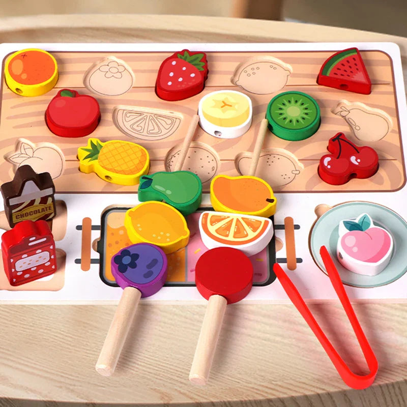 HarvestPlay – Creative & Educational – Fruit Sorting Set