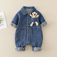 Thumbnail for Mini Fashion™ - Comfortable & Stylish - Denim Jumpsuit