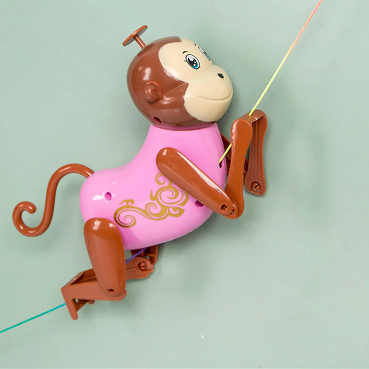 Climbing Monkey Toy™ - Jungle Fun - Rope climbing monkey