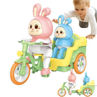 Thumbnail for Bike Bunnies™ - Rabbit Party on Wheels - Bicycling Toy Bunnies