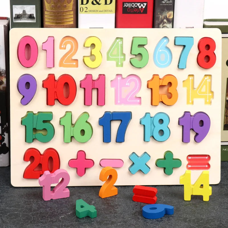AlphaBlocks – Wooden & Educational – 3D letter puzzle