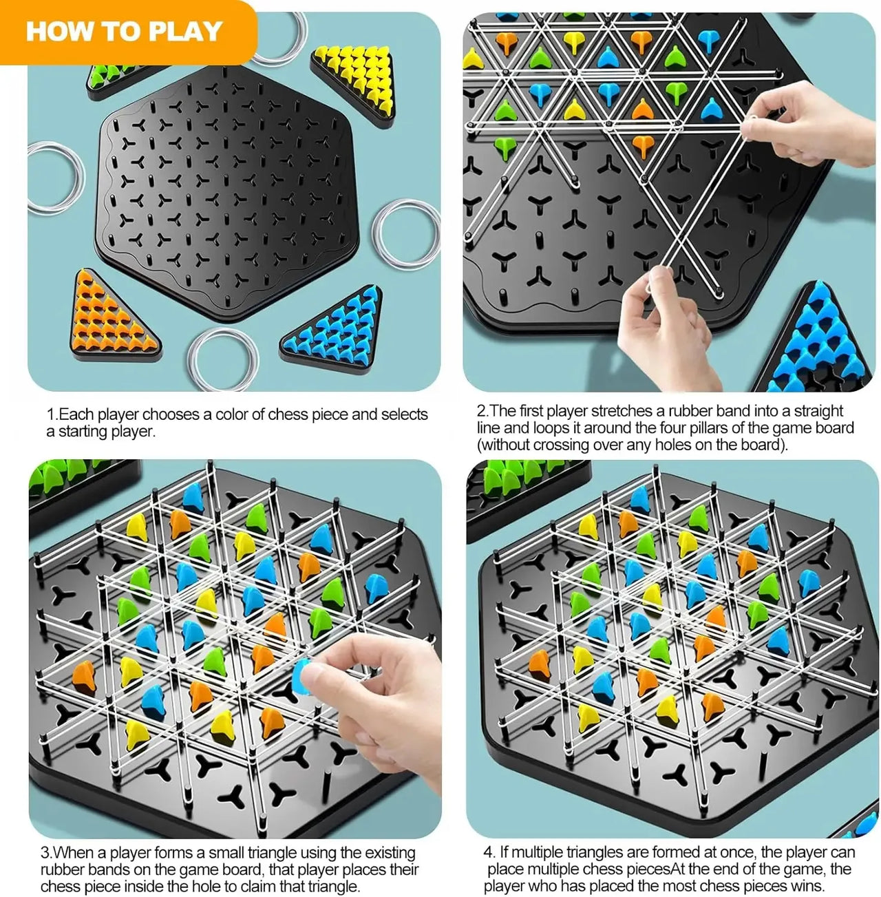 Triangle Tactics™ - Strategic Thinking - Strategic Board Game