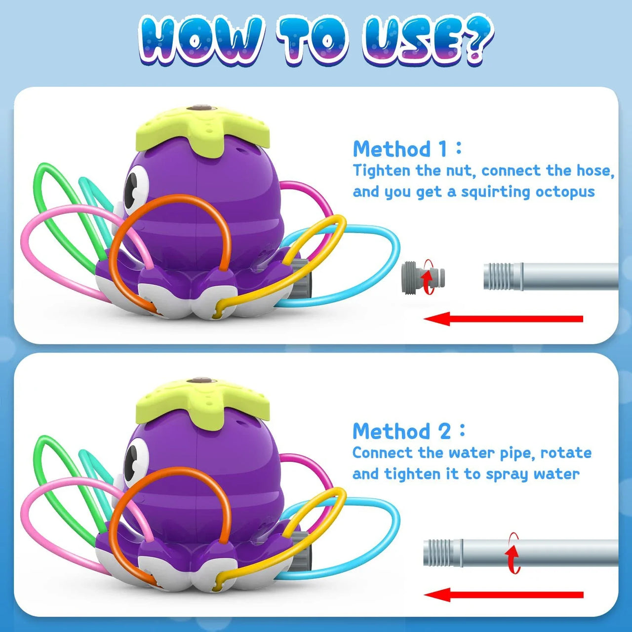 Octopus Sprinkler™ – Splash Fun Octopus - Water Sprayer Garden