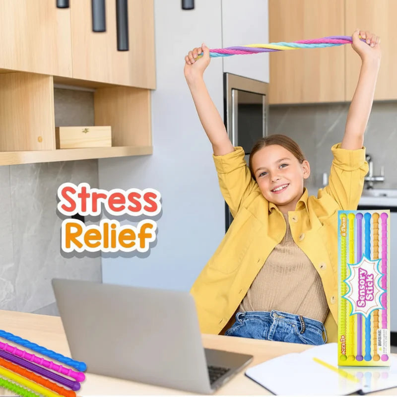 Fidget Sensory Sticks – Soothing & Relaxing – Sensory Toys