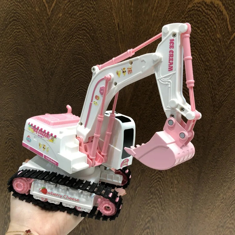 Pink Power Digger™ – Digging Party for Girls - RC Excavator
