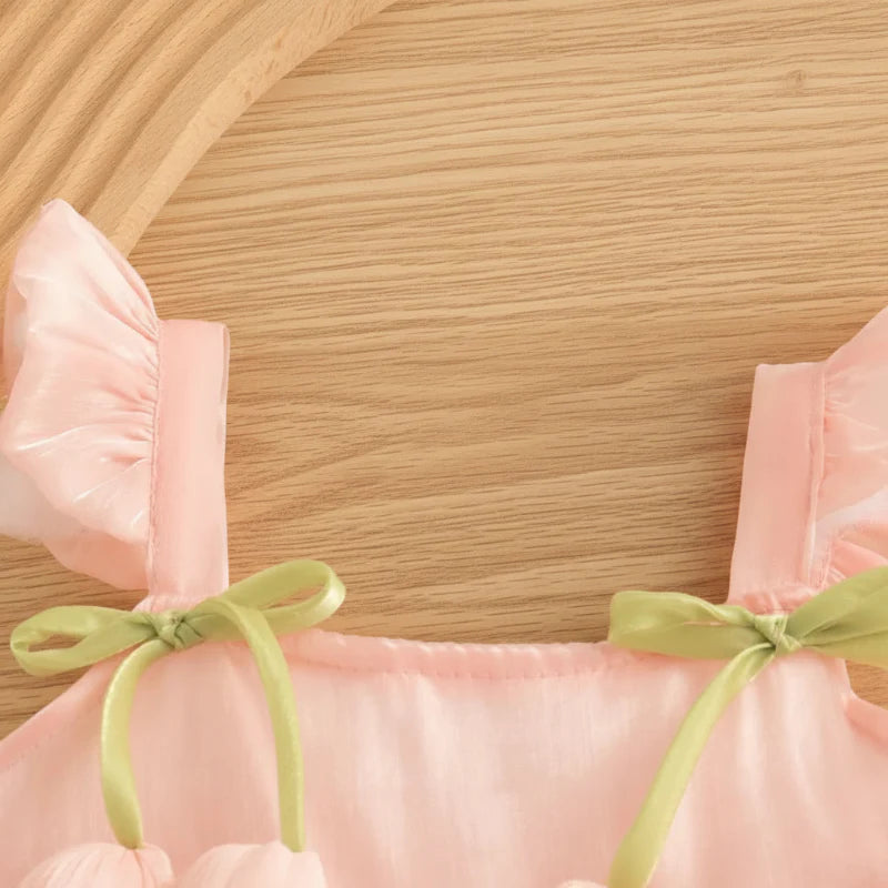 Tulip Mesh Dress – Elegant & Comfort – Children's Dress
