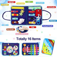 Thumbnail for 7-in-1 Busy Board – Motor Skills & Learning – Activity Board