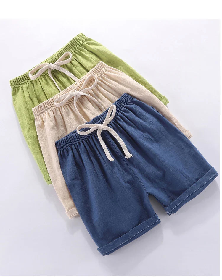 Mini Fashion™ - Quick-drying Material - Cotton-Linen Short