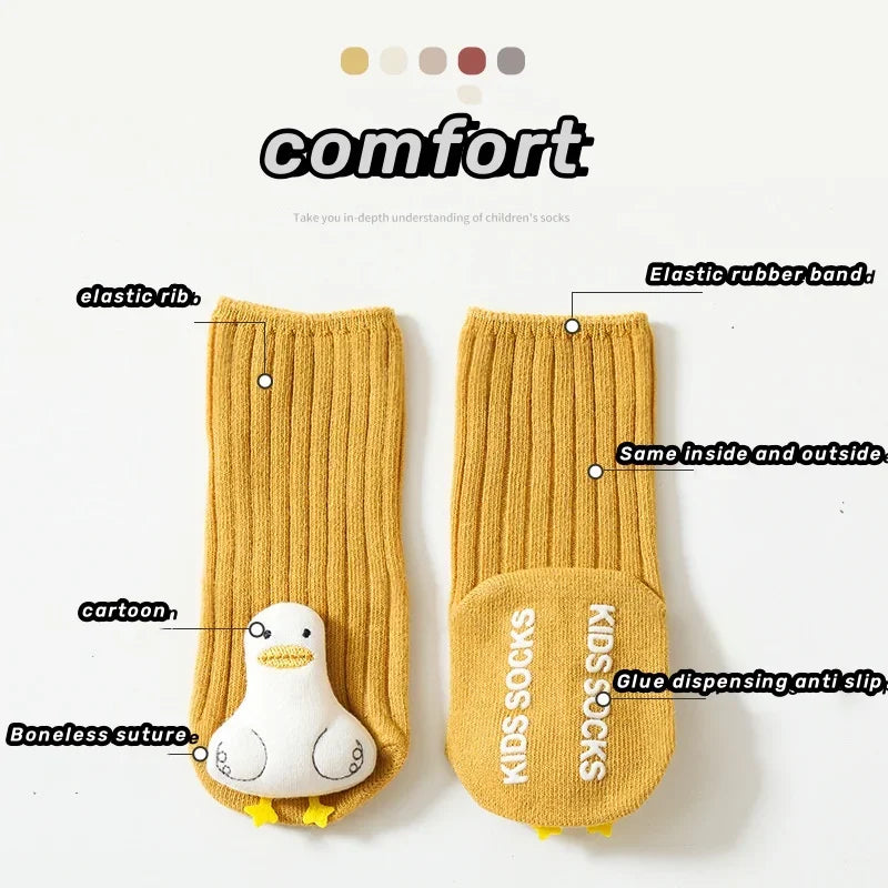 Mini Fashion™ - Easy Flip - High/Low Non-Slip Socks