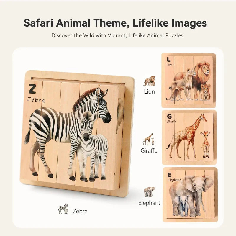 ZooStack – Wood & Interactive – Animal Block Puzzle