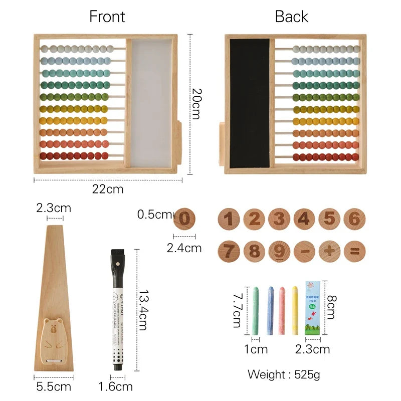 Woods™ - Count and Learn - Wooden Abacus