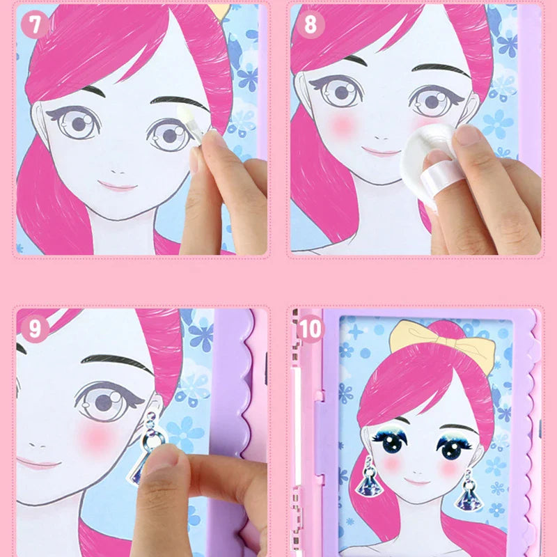 Glam Draw - Fantasy & Fun - Makeup Drawing Set