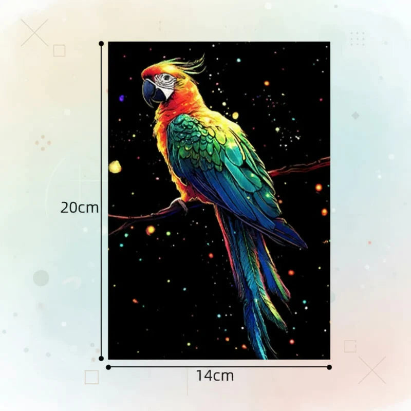 GlowArt – Glow-in-the-dark – Scratch Cards Set