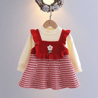 Thumbnail for Mini Fashion™ - Cute Look - Long sleeve dress