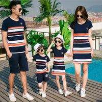 Thumbnail for Mini Fashion™ - Fun For The Family - Striped Family Set