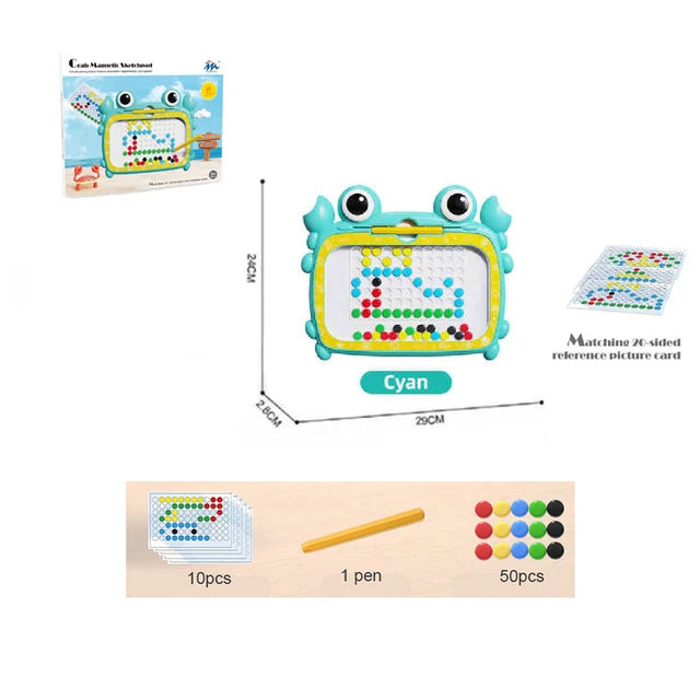 Crabby Sketcher™ - Pioneering Learning - Magnetic tablet