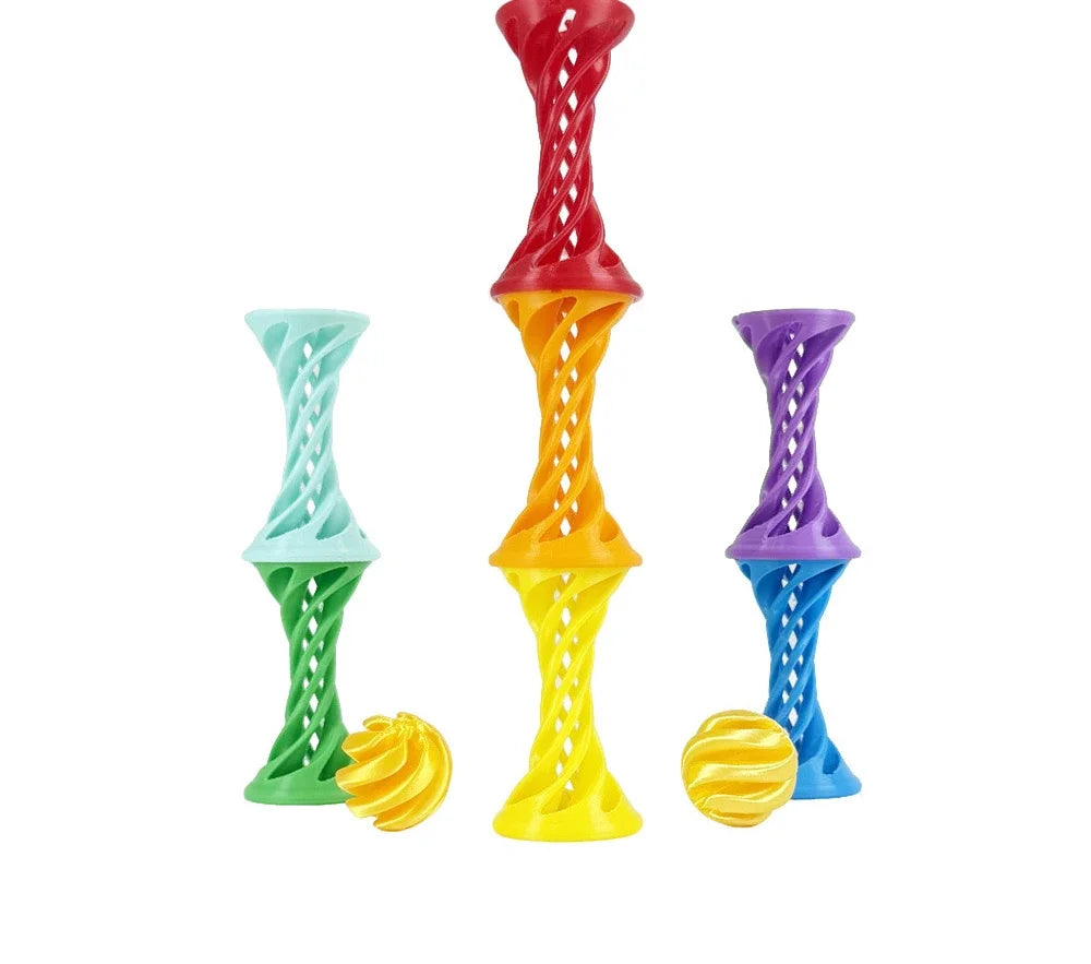 SpiraPop – Unique & Soothing - 3D Decompression Fidget Toy