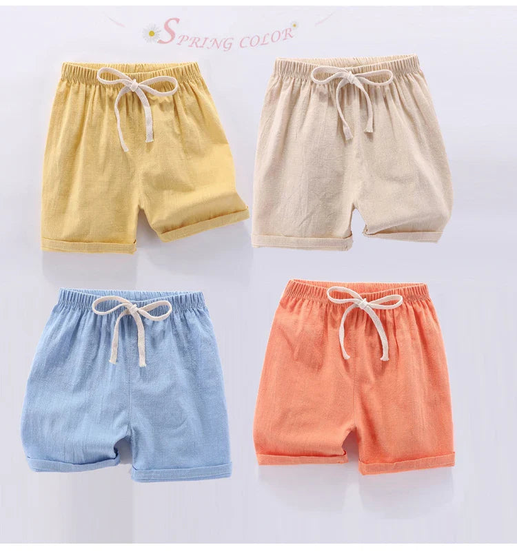 Mini Fashion™ - Quick-drying Material - Cotton-Linen Short