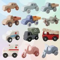 Thumbnail for Montessori Silicone Toy Car – Safe & Teething-Friendly – Silicone Teething Toy Vehicle