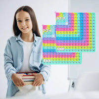 Thumbnail for Multicolor Fidget Board™ - Improve math skills - Math Fidget Board