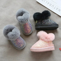 Thumbnail for Mini Fashion™ - Warm & Stylish - Glitter Children's Winter Shoes