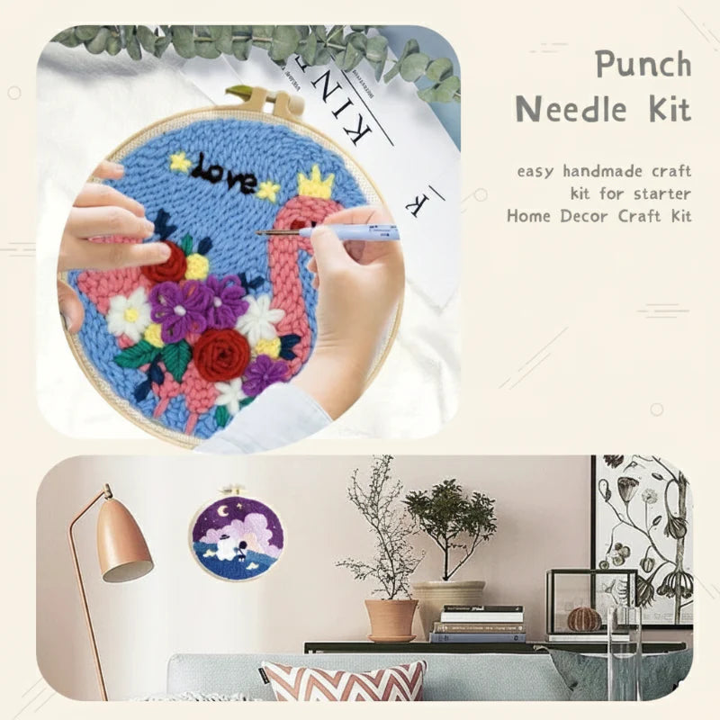 SoftLoop – Soft & Creative – DIY Punch Needle Home Decor Set