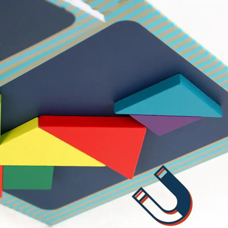 Woods™ - Stimulate Logical Thinking - Wooden Tangram Puzzle