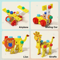 Thumbnail for AnimalFix – Playful & Smart – Wooden Animal Tool Set