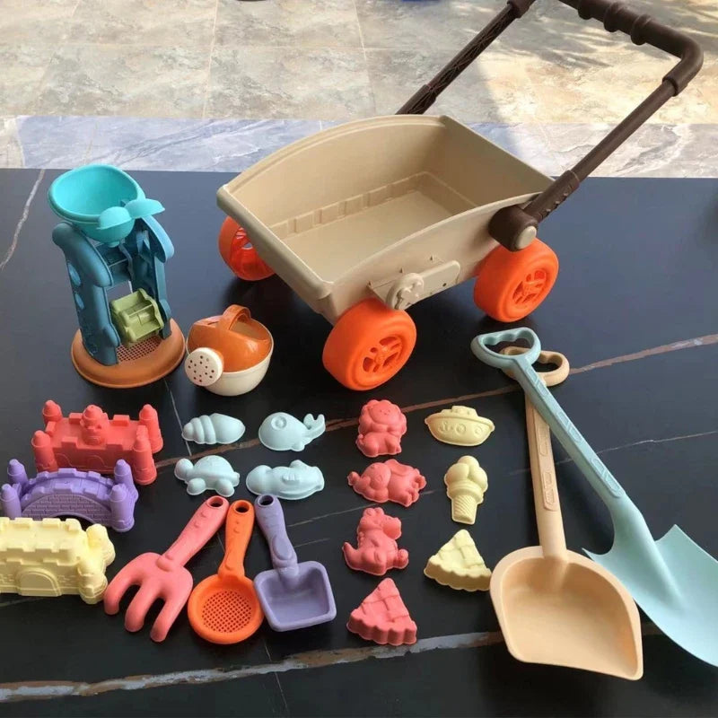 Beach Cart Set™ – Summer Sand Fun - Beach Game Set