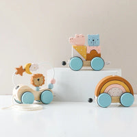 Thumbnail for Lunar Train™ - Dream Train - Wooden Stacking Toys