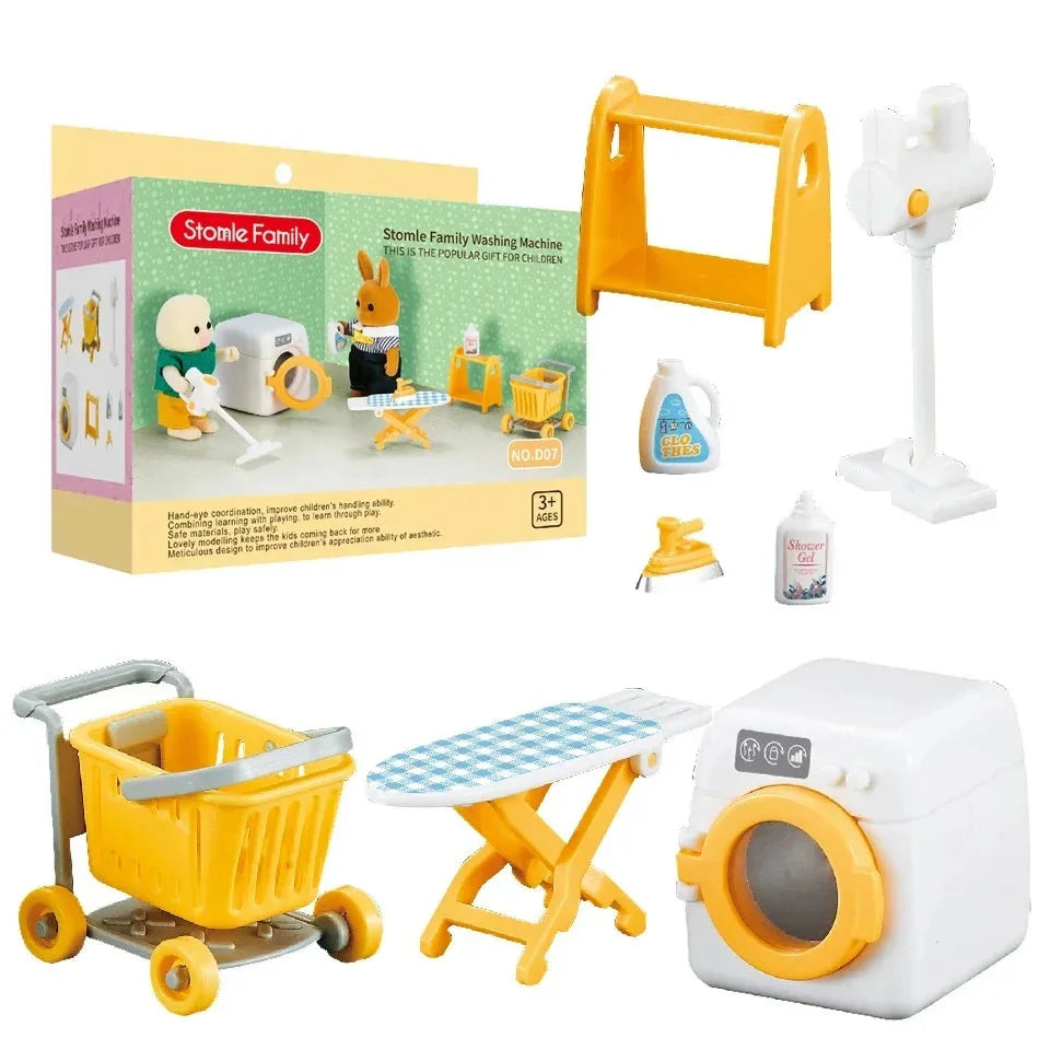 Mini Washing Machine Set™ - Fun & Educational - Playful Mini Washer Set