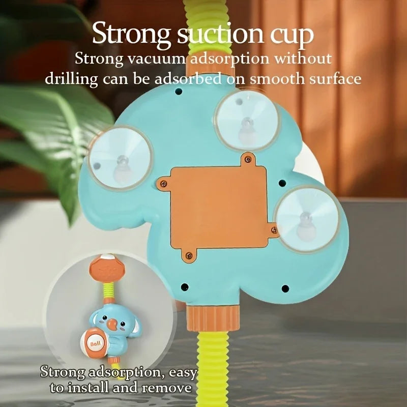 Elephant Shower Set™ – Splash Fun in the Bath - Bath Shower Head