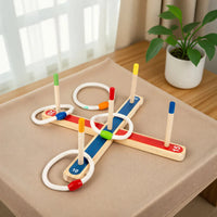 Thumbnail for Montessori Ring Toss Game – Active & Educational – Ring Toss Game