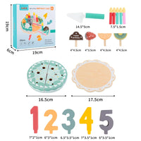 Thumbnail for TinyChef – Educational & Fun – Wooden Kitchen Set with Cake and Accessories