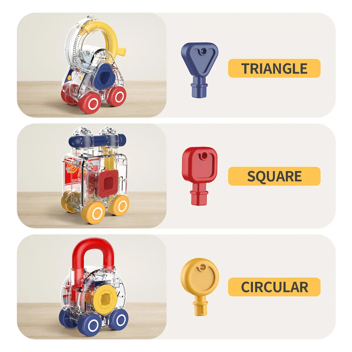 Tinker Time™ – Train motor skills - Key with Lock