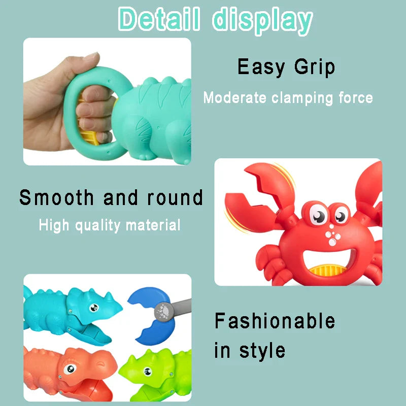 Beach Claw Toy™ – Scribble Lobster - Sand Grab Shark