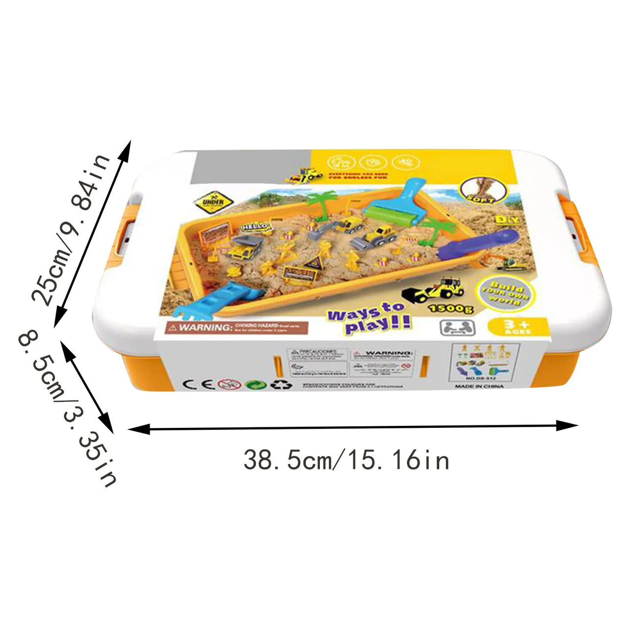 Sand Works – Dig & Build - Kinetic Sand Play Set