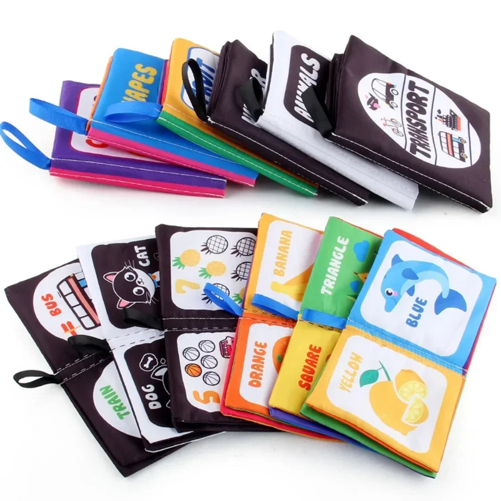Rattle Book™ - Sound & Motion - Fabric Booklet