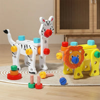 Thumbnail for AnimalFix – Playful & Smart – Wooden Animal Tool Set