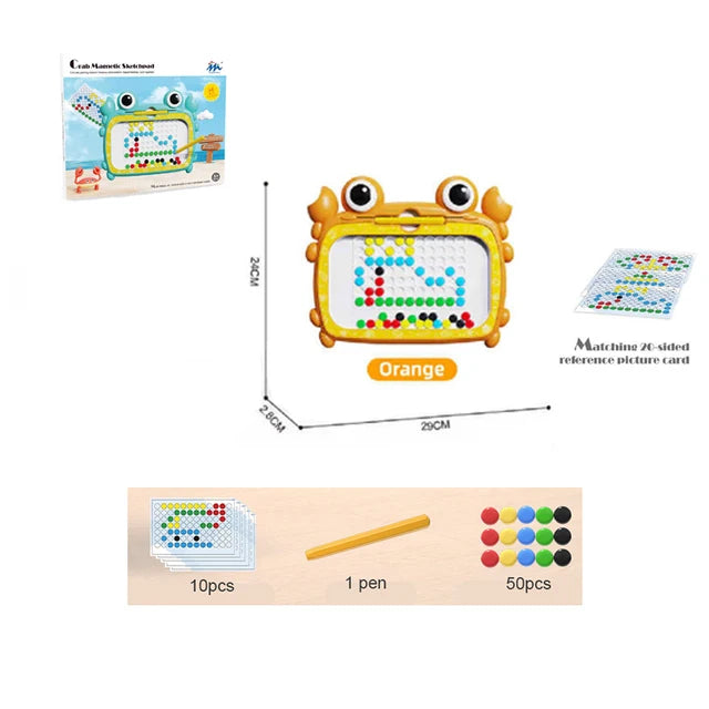 Crabby Sketcher™ - Pioneering Learning - Magnetic tablet