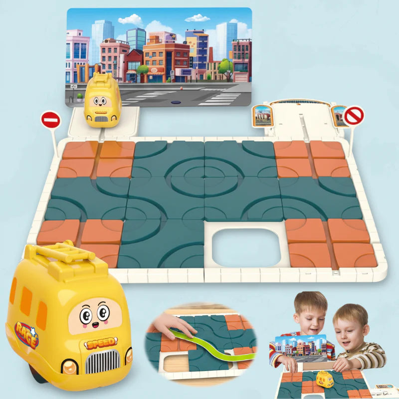 ThinkFun – Logical Thinking & Concentration - Train Puzzle Game